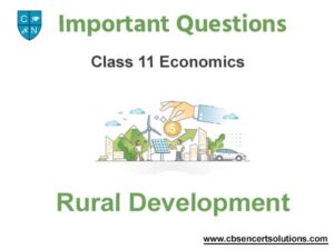 case study on rural development