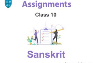 Class 10 Sanskrit Assignments