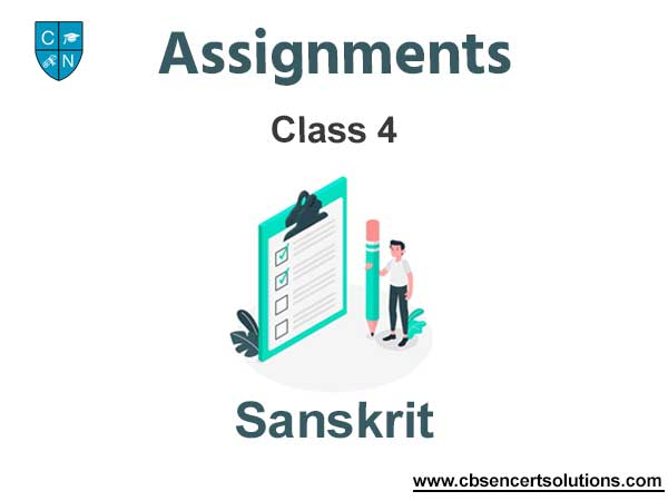 Class 4 Sanskrit Assignments