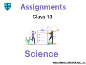 science assignment class 10