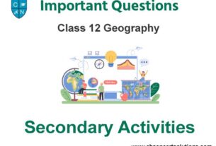 Secondary Activities Class 12
