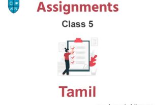 Class 5 Tamil Assignments