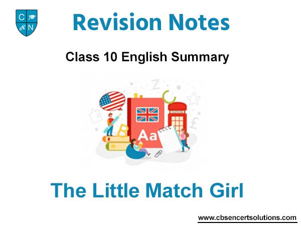 The Little Match Girl Summary by Hans Christian Andersen