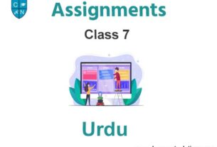 Class 7 Urdu Assignments