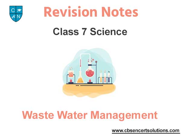 Waste Water Management Class 7 Science