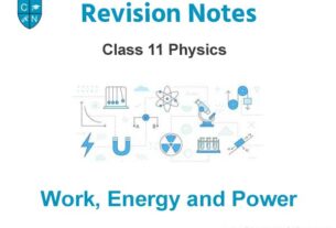 Work Energy and Power Class 11 Physics