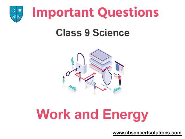 Work and Energy Class 9