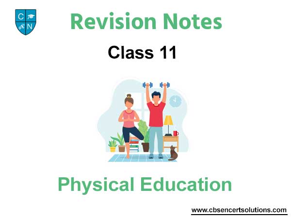 Class 11 Physical Education Notes And Questions