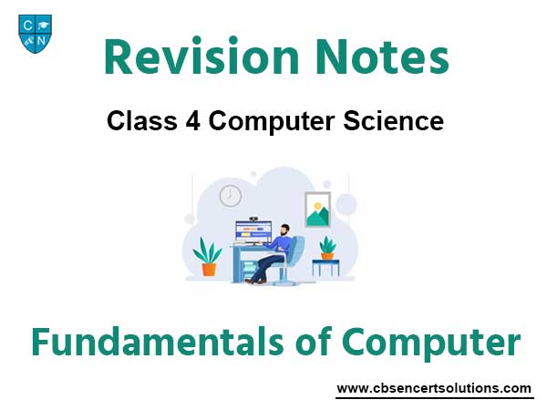 Fundamentals of Computer Class 4 Computer