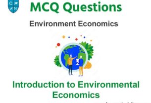 Introduction to Environmental Economics MCQ Questions