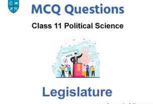 MCQ Class 11 Political Science Chapter 5 Legislature