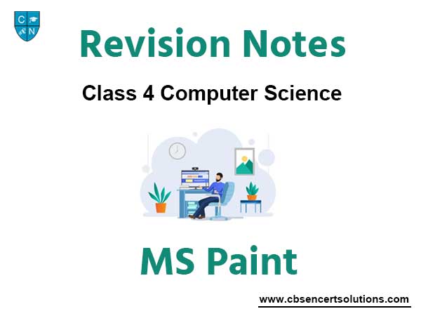 MS Paint Class 4 Computer