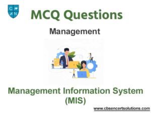 Management Information System (MIS) MCQ Questions With Answers