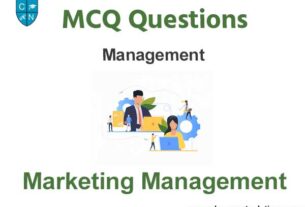 Marketing Management MCQ Questions with Answers