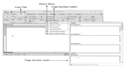 MS Word 2010 Class 4 Computer Notes and Questions