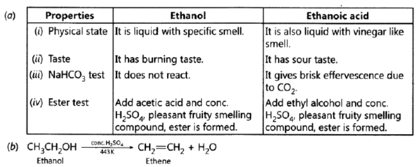 Carbon and Its Compound Class 10 Science Important Questions