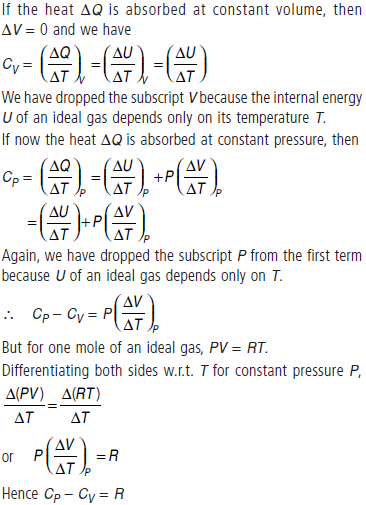 Thermodynamics Class 11 Physics Important Questions