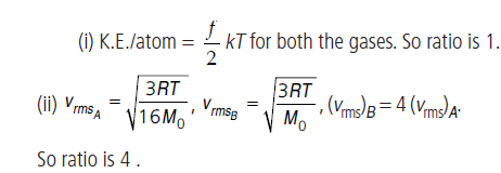 Kinetic Theory Class 11 Physics Important Questions
