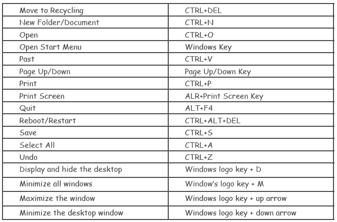 Windows 7 Class 4 Computer Notes and Questions