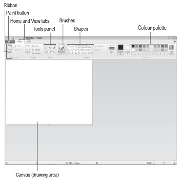 MS Paint Class 4 Computer Notes and Questions