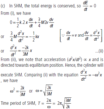 Oscillations Class 11 Physics Important Questions