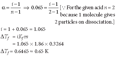 Solutions Class 12 Chemistry Important Questions