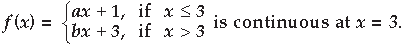 Continuity and Differentiability Class 12 Mathematics Important Questions