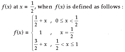 Continuity and Differentiability Class 12 Mathematics Important Questions