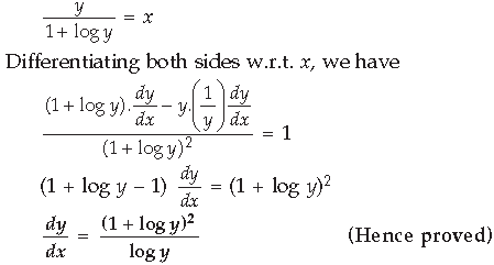 Continuity and Differentiability Class 12 Mathematics Important Questions