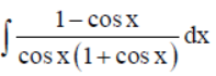 MCQ Question for Class 12 Mathematics Chapter 7 Integrals