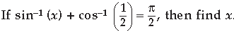 Inverse Trigonometric Functions Class 12 Mathematics Important Questions