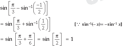 Inverse Trigonometric Functions Class 12 Mathematics Important Questions