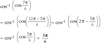 Inverse Trigonometric Functions Class 12 Mathematics Important Questions