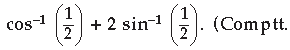 Inverse Trigonometric Functions Class 12 Mathematics Important Questions