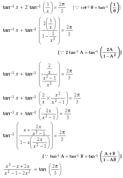 Inverse Trigonometric Functions Class 12 Mathematics Important Questions