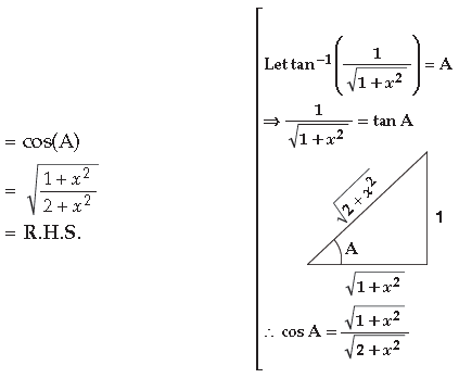 Inverse Trigonometric Functions Class 12 Mathematics Important Questions