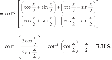 Inverse Trigonometric Functions Class 12 Mathematics Important Questions