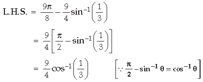 Inverse Trigonometric Functions Class 12 Mathematics Important Questions