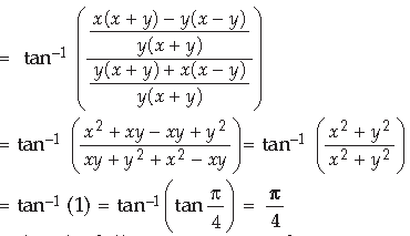 Inverse Trigonometric Functions Class 12 Mathematics Important Questions