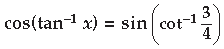 Inverse Trigonometric Functions Class 12 Mathematics Important Questions