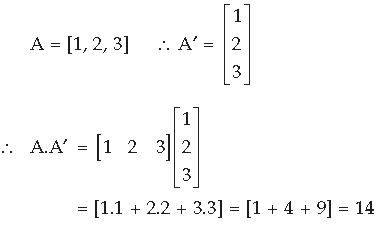 Matrices Class 12 Mathematics Important Questions