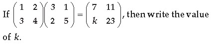 Matrices Class 12 Mathematics Important Questions