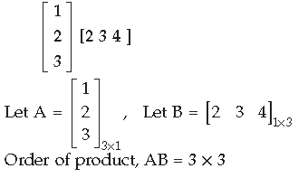 Matrices Class 12 Mathematics Important Questions