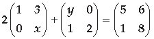 Matrices Class 12 Mathematics Important Questions