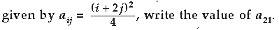 Matrices Class 12 Mathematics Important Questions