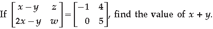 Matrices Class 12 Mathematics Important Questions