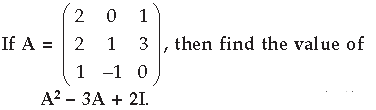 Matrices Class 12 Mathematics Important Questions