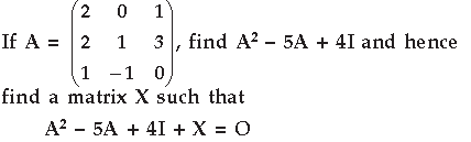 Matrices Class 12 Mathematics Important Questions