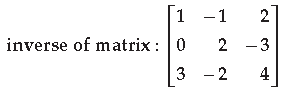 Matrices Class 12 Mathematics Important Questions