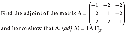 case study based questions on determinants